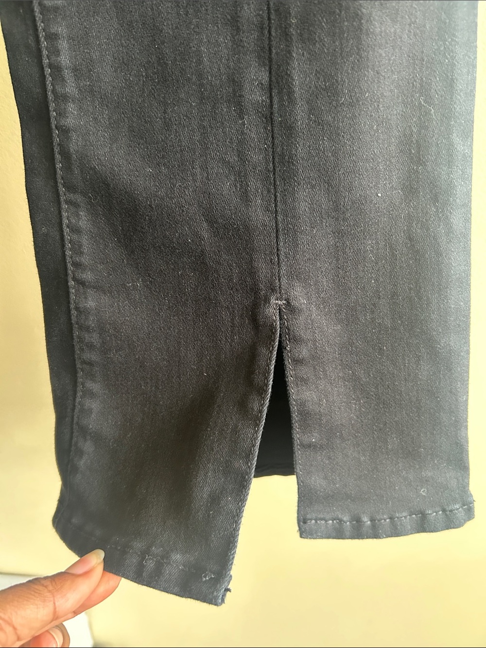 American Eagle Hi-Rise Skinny Kick next level stretch Black Jeans - size 14 - Picture 4 of 8